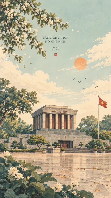 Lăng Chủ tịch Hồ Chí Minh — Aesthetic