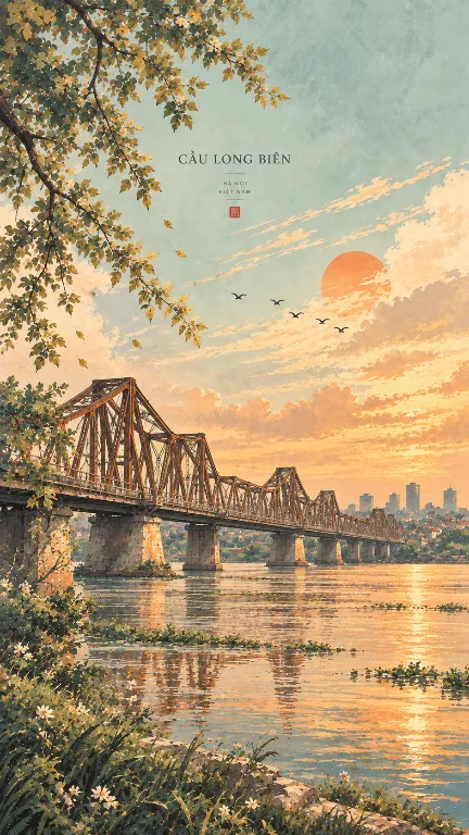Cầu Long Biên — Aesthetic