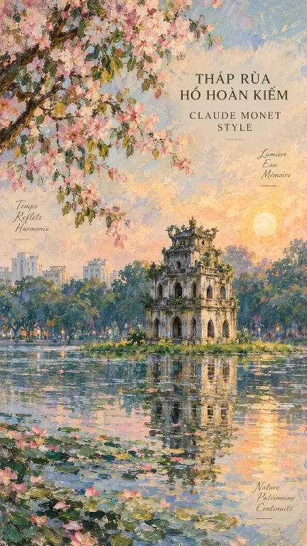 Tháp Rùa – Hồ Gươm — Artistic Classic