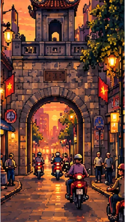 Ô Quan Chưởng — Pixel Art