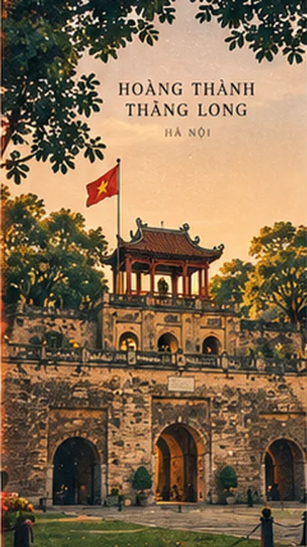 Hoàng thành Thăng Long — Vintage Retro 80s–90s