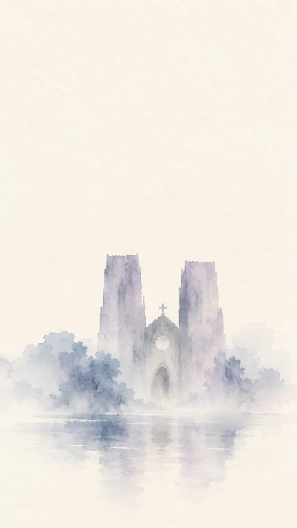 Nhà thờ Lớn — Watercolor · Màu nước