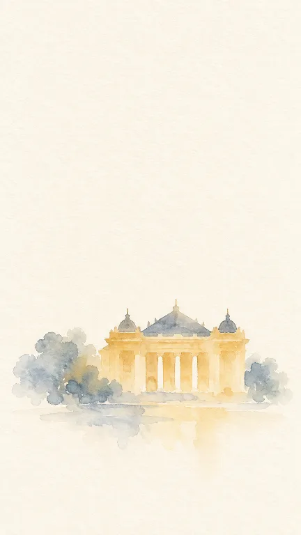 Nhà hát Lớn — Watercolor · Màu nước